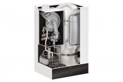 Microcentrala condens Viessmann Vitodens 111-W 32 kW cu boiler incorporat 46L